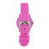 back of cactus junior watch in pink flowers on white background