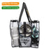Campaq clear pet gear storage bag packed with bowl, lead and blanket for camping — Adventure Awaits