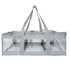 Campaq clear grey storage bag with long handles and zipped top for camping gear — Adventure Awaits