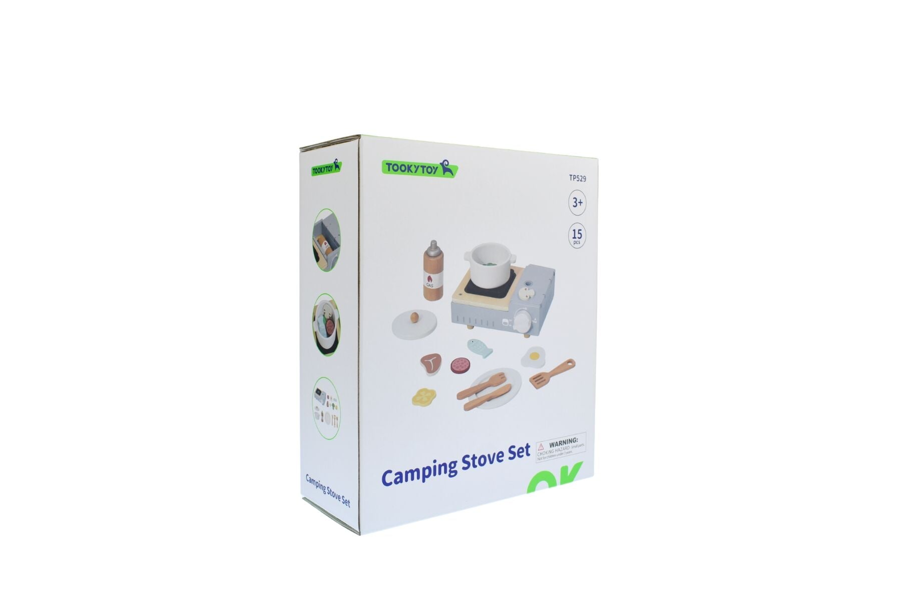 Camping Stove Wooden Play Set