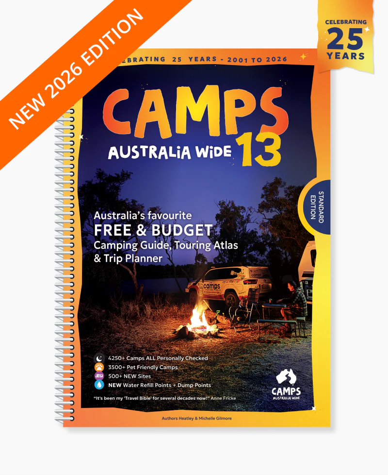 PRE ORDER Camps 13 Camping Guide | A4 Size