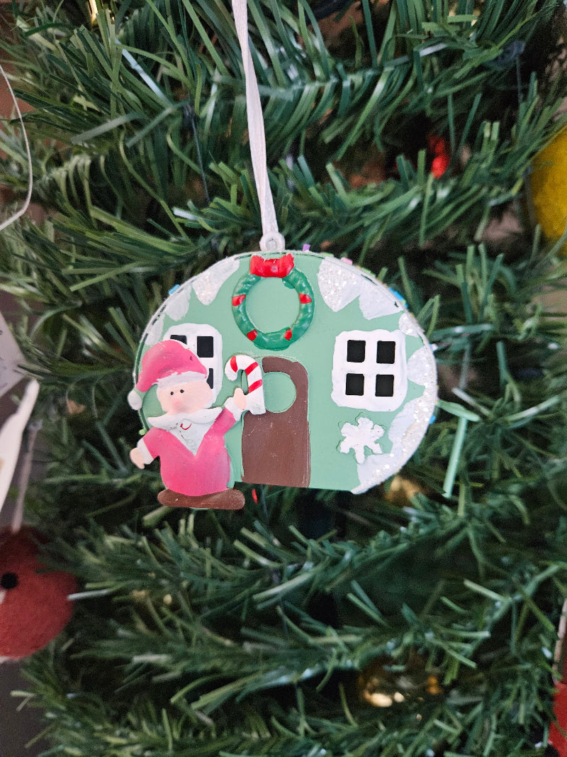 Caravan Christmas Decoration | Santa Caravan
