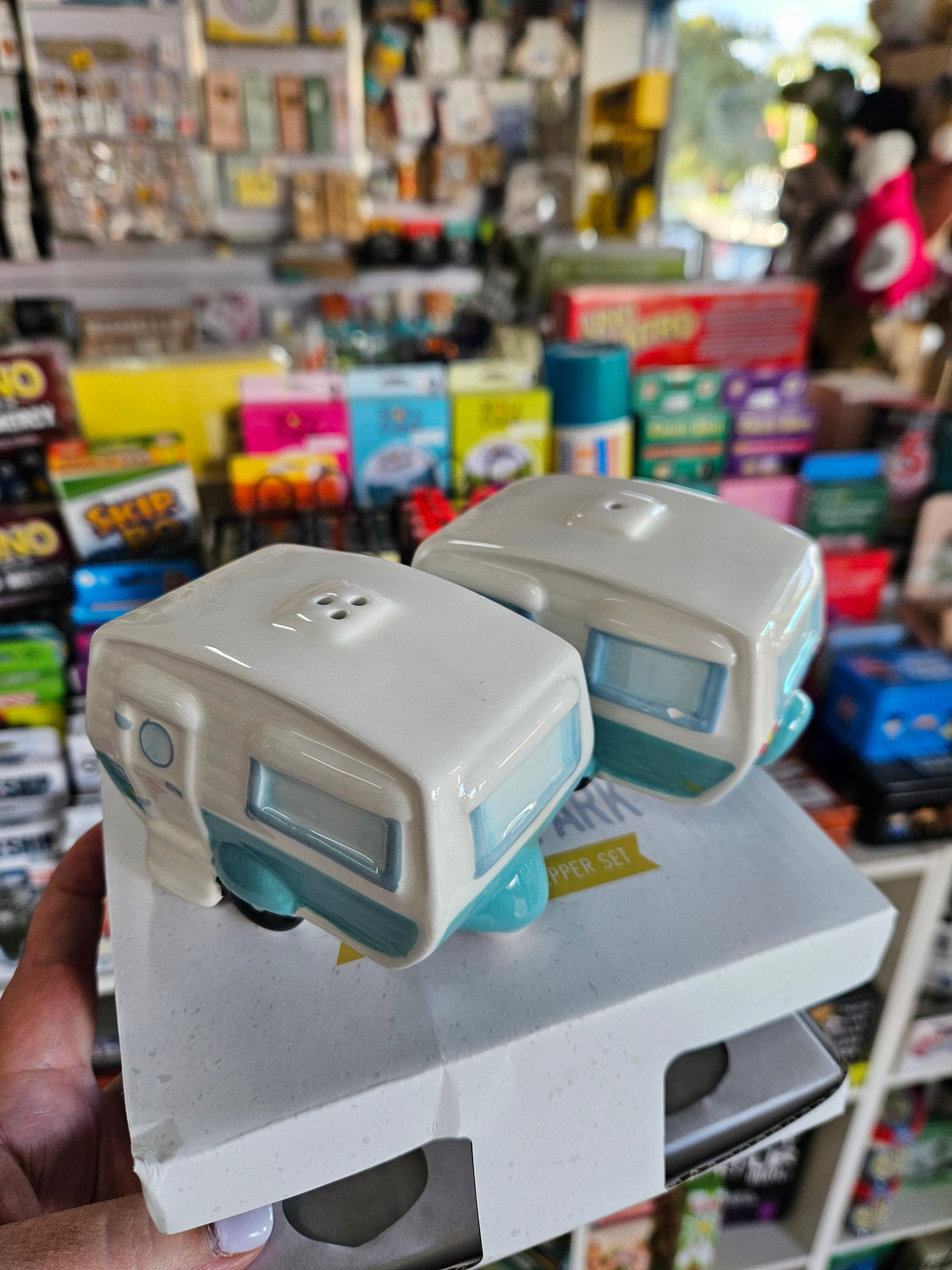 Caravan Salt And Pepper Set | Blue