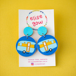 Caravan Earrings by Elise Gow