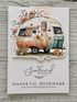 Vintage Caravan Magnetic Bookmark