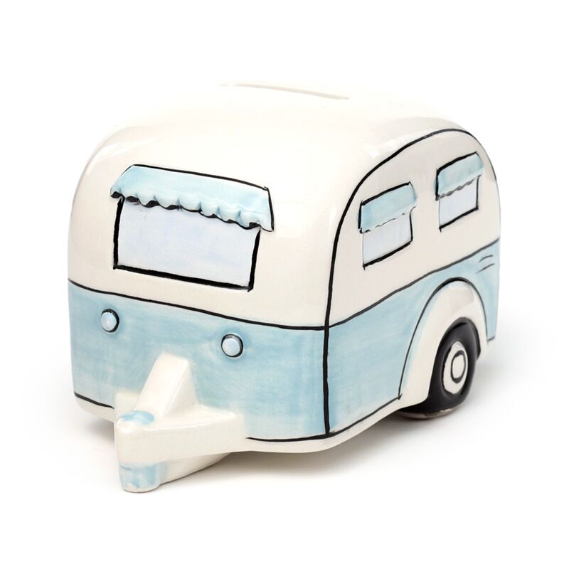 Ceramic Caravan Money Box | Home Is Where You Park It