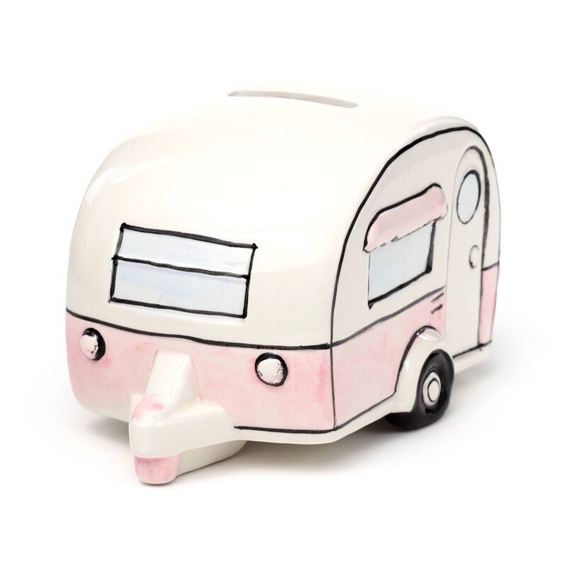 Ceramic Caravan Money Box | Home Is Where You Park It