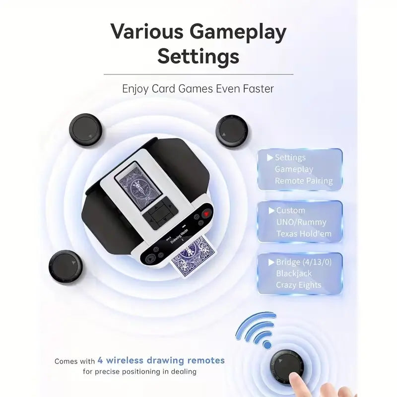 Automatic Card Shuffler and Dealer by LPG Essentials