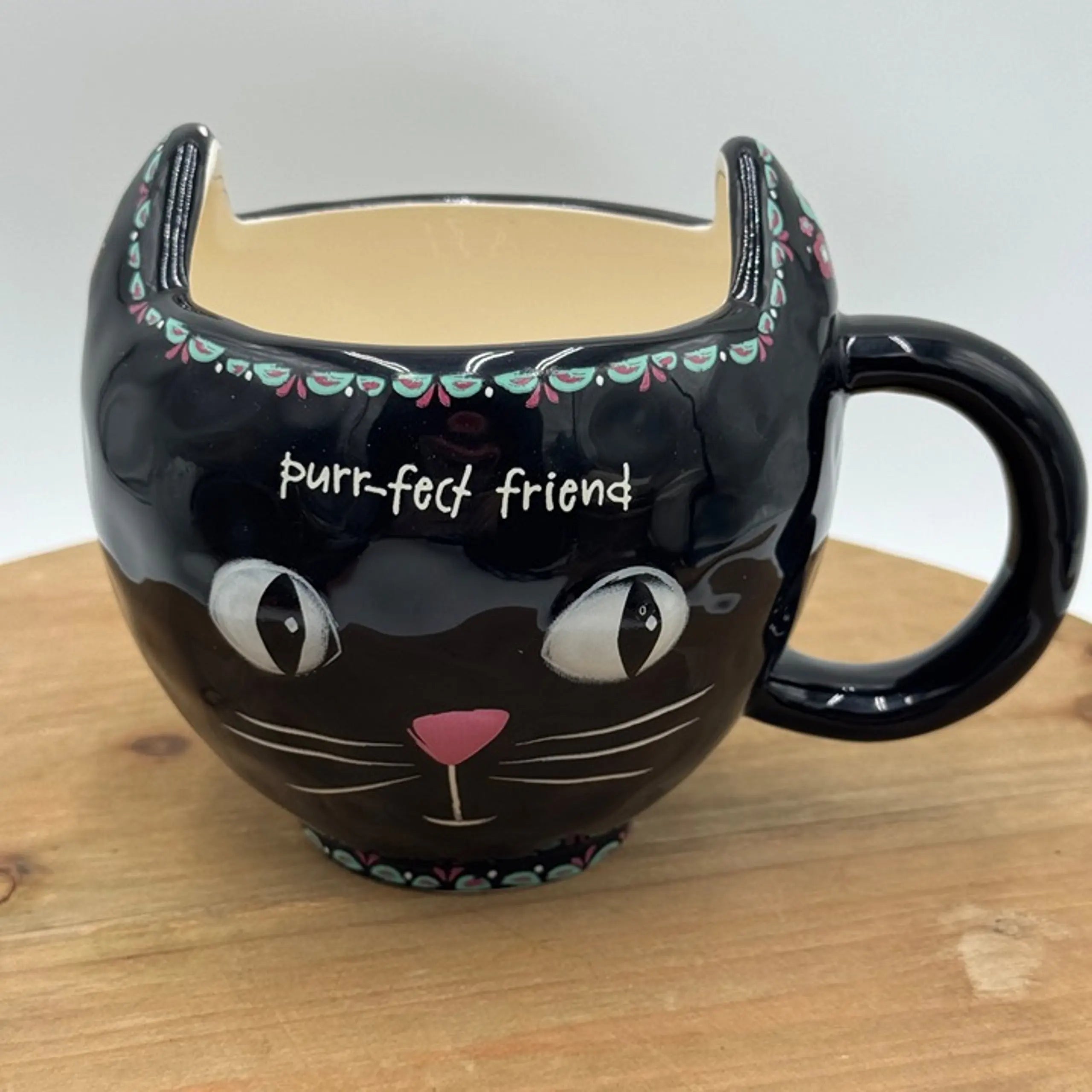 Folk Cat Mug | The Purr-fect Pick for Cat Lovers