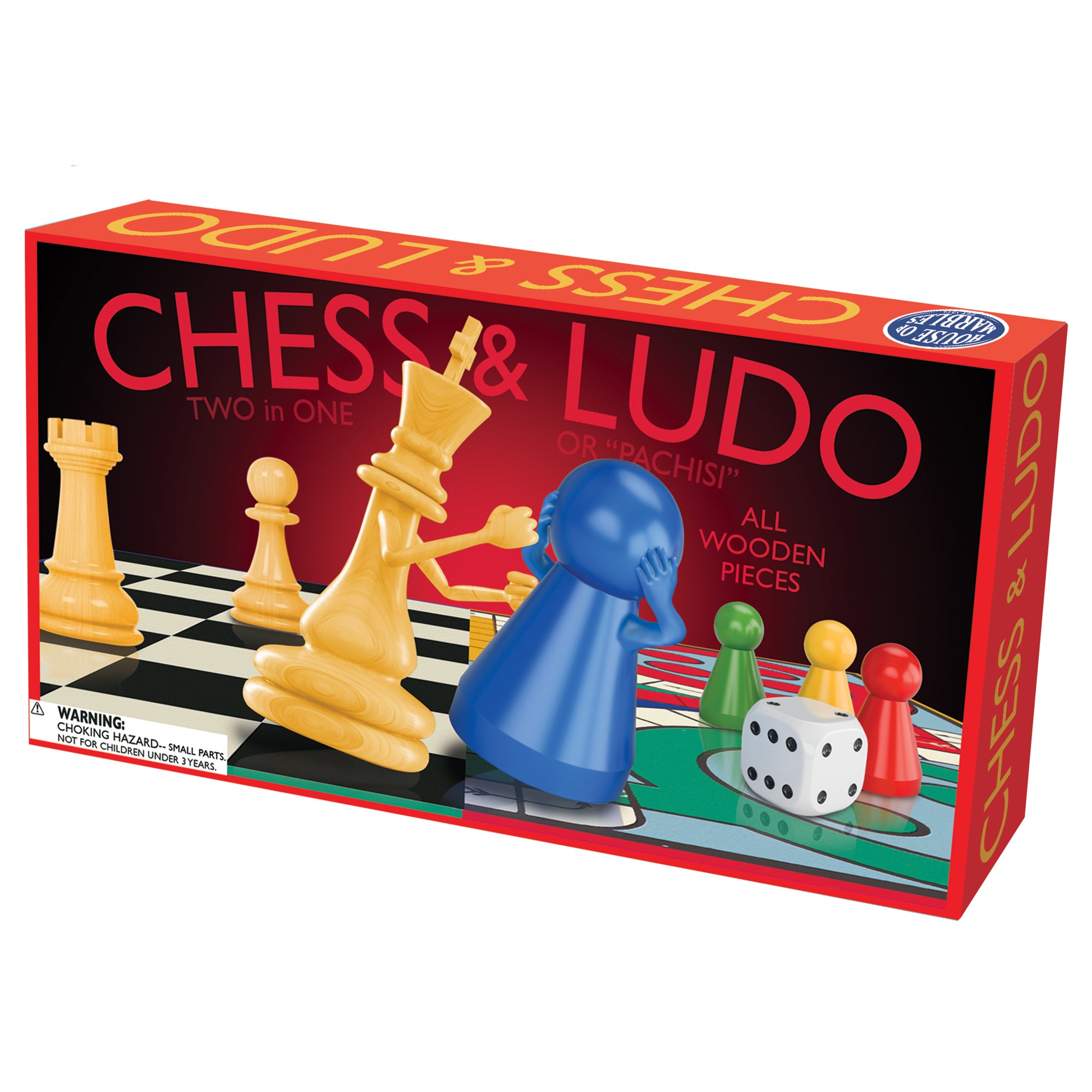 Chess & Ludo Board Game | House of Marbles