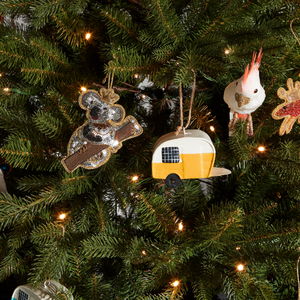 Caravan Christmas Decoration | Retro Hanging