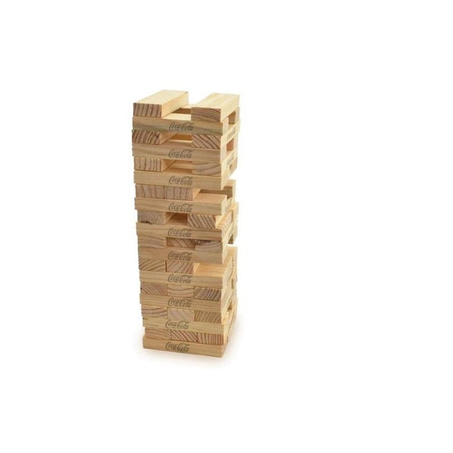 coca cola wooden tower