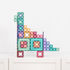 Connetix magnetic tiles built into colourful animal shape, creative construction toy for imaginative play and learning at home or travel Adventure Awaits