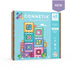 Connetix 48 piece pastel magnetic tiles portal pack building set, creative construction toy for kids learning and imaginative play at home or travel Adventure Awaits