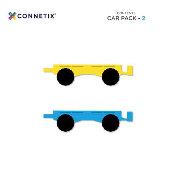 PRE ORDER Connetix Rainbow | Car Pack 2 pc