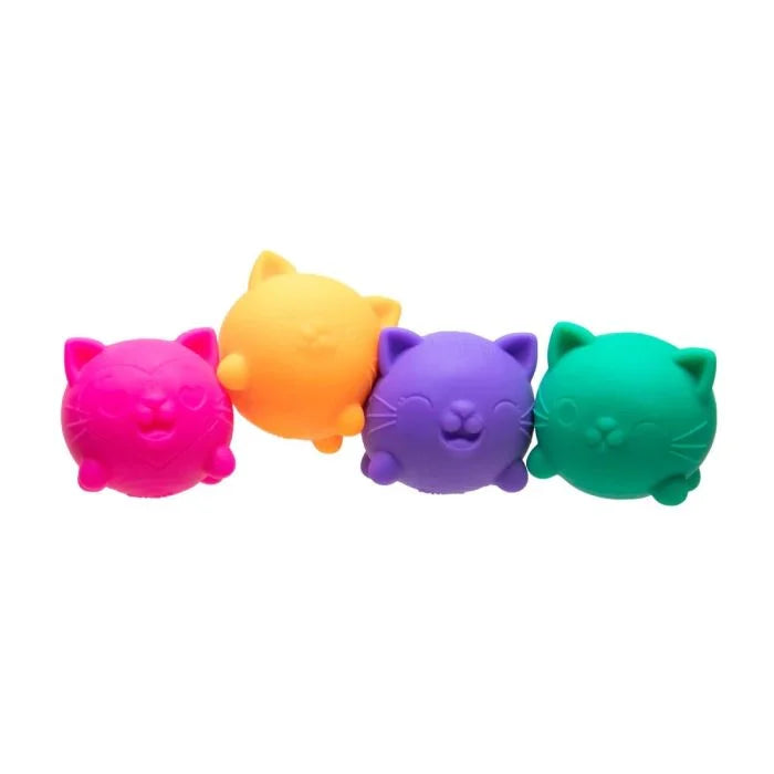Schylling NeeDoh | Teenie Cool Cats Kittens Multi Pack