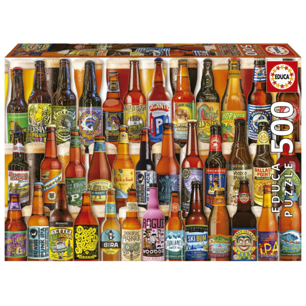 Craft Beers 500 piece puzzle