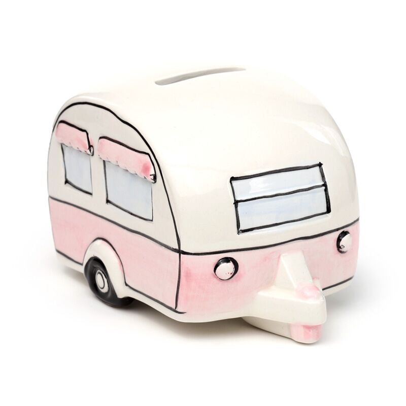 Ceramic Caravan Money Box | Home Is Where You Park It