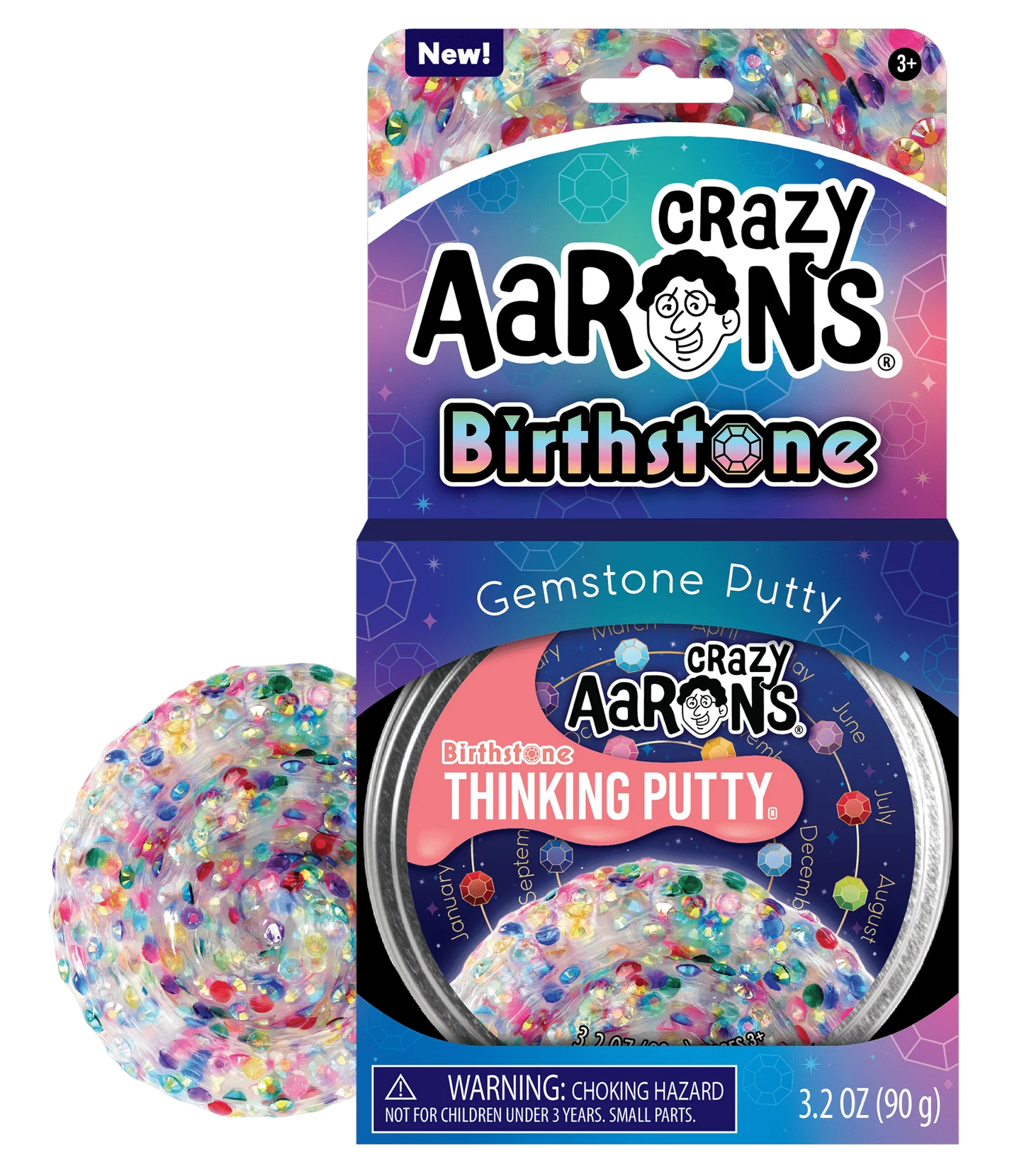 Crazy Aaron's Thinking Putty | 4" Tin | Trendsetters Collection