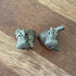 Hippo ceramic salt and pepper shakers