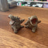 Hippo ceramic salt and pepper shakers
