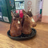 Ceramic Horse salt and pepper shakers