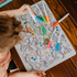 HeyDoodle Classic Silicone Mat | 123 Dino Roar