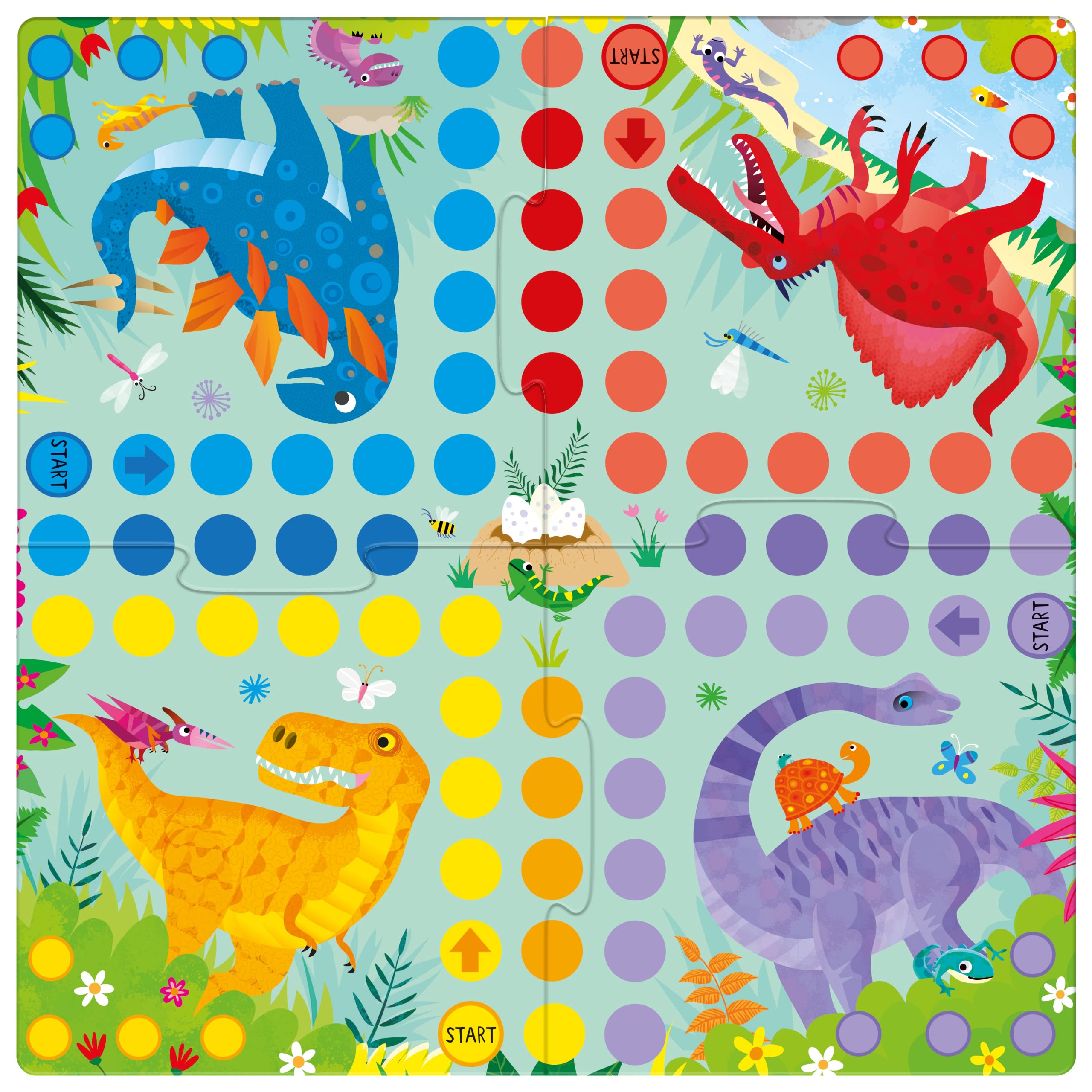 Ludo Board Game | Dinosaurs