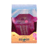 Pink glitter octopus squeeze toy in Discovery Zone packaging, soft sensory fidget toy for kids stress relief Adventure Awaits