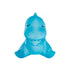 Blue mini dinosaur squeeze toy with closed eyes, soft textured sensory fidget toy for kids calming play Adventure Awaits
