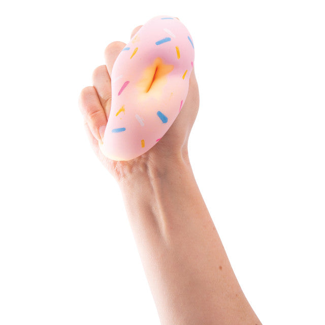 Squishy donut fidget toy