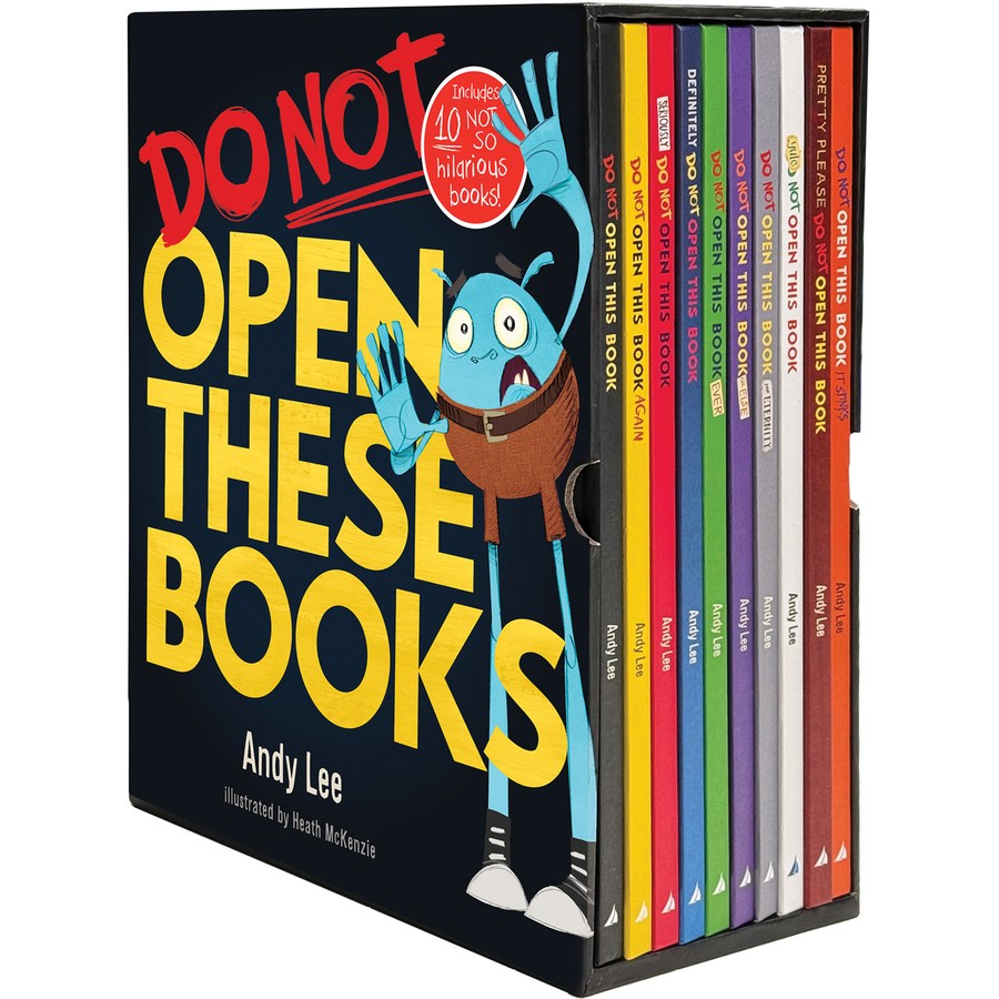 Do Not Open This Book | 10 Hardback Slipcase Set