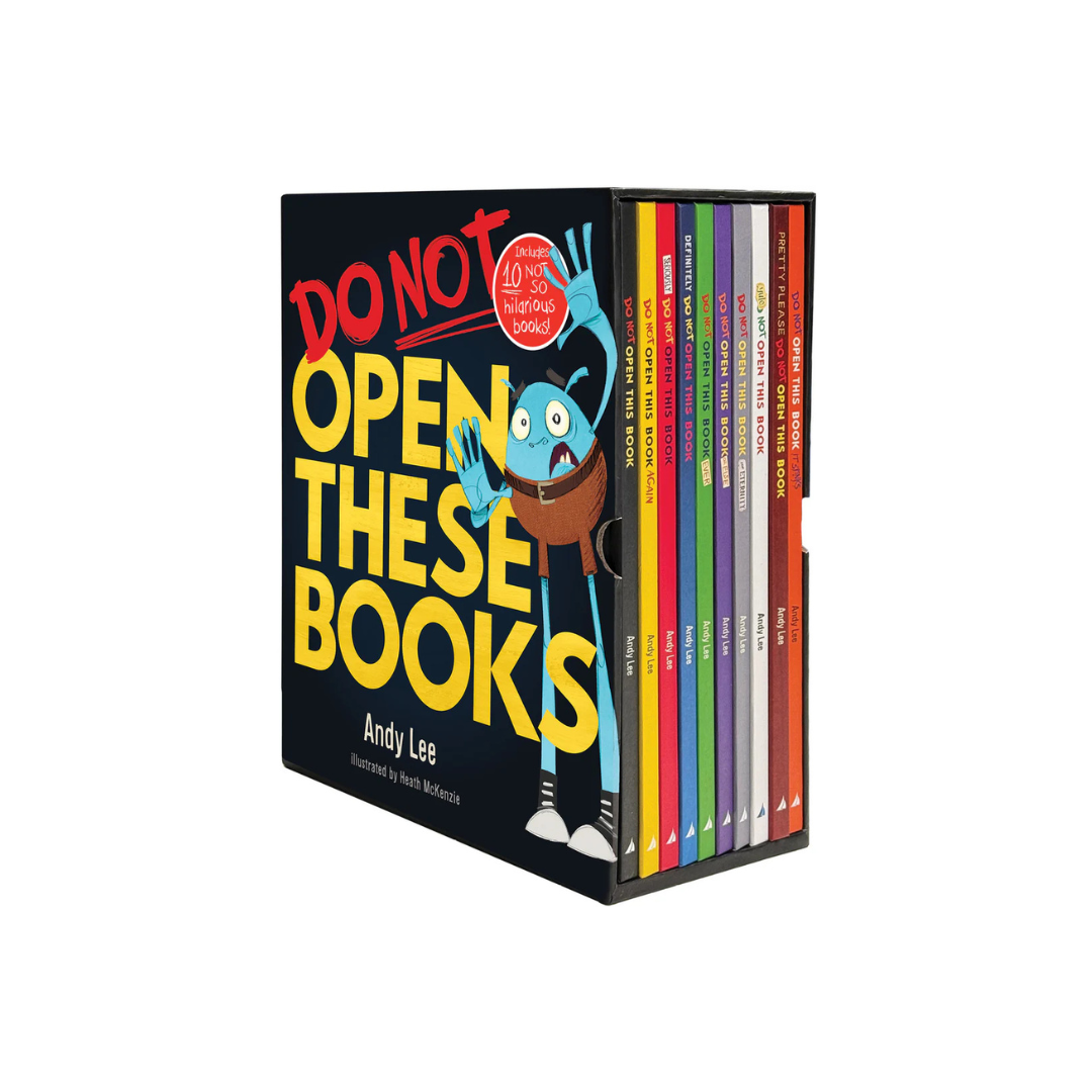 Do Not Open This Book | 10 Hardback Slipcase Set
