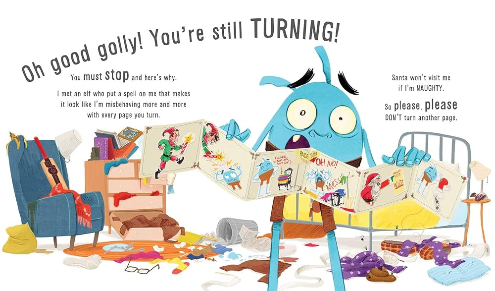 Do not open this book and plush yule
