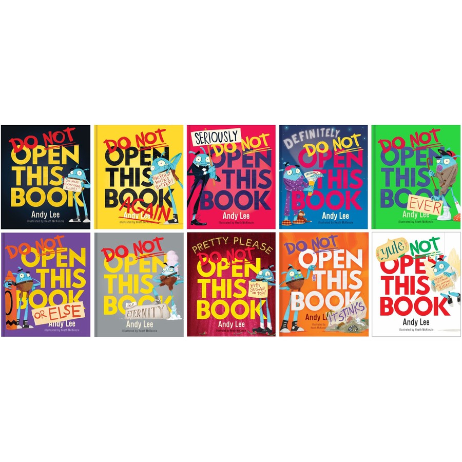 Do Not Open This Book | 10 Hardback Slipcase Set