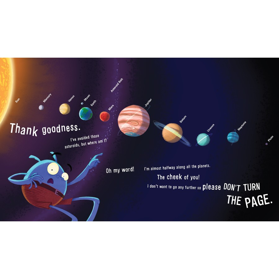 Do not open this book it's out of this world