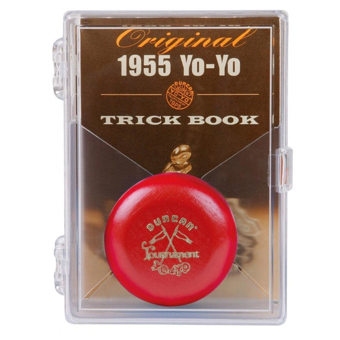 Duncan vintage yo-yo in case with original trick book