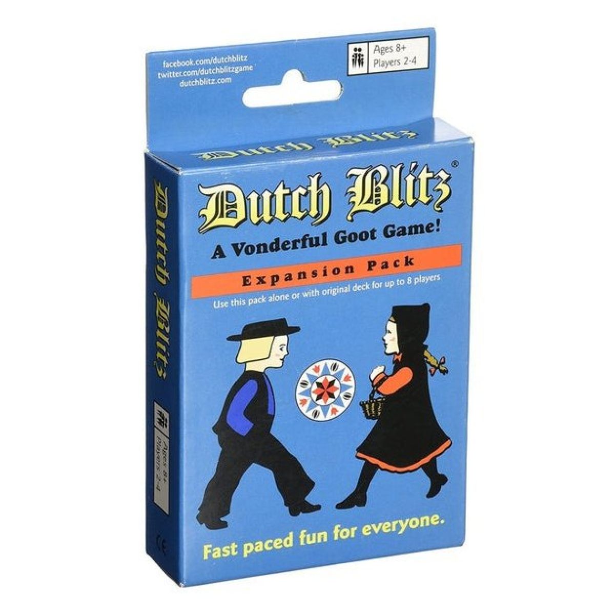 Dutch Blitz Expansion Card Game | Purple or Blue