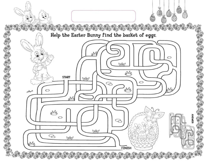 Easter fun giant activity pad