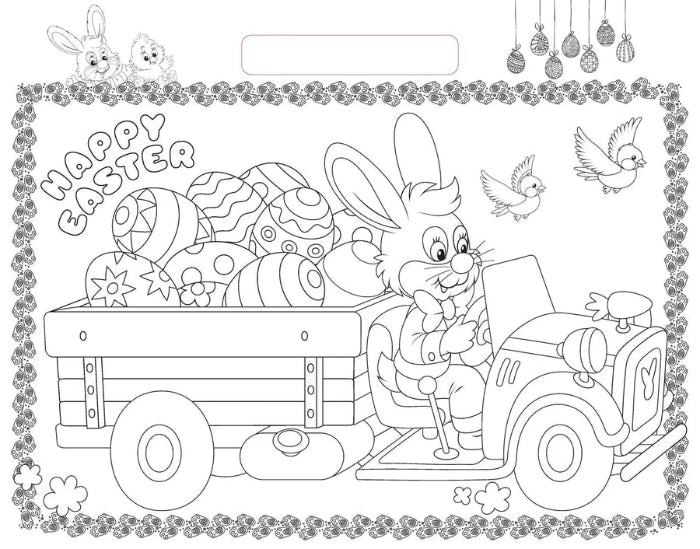 Easter fun giant activity pad