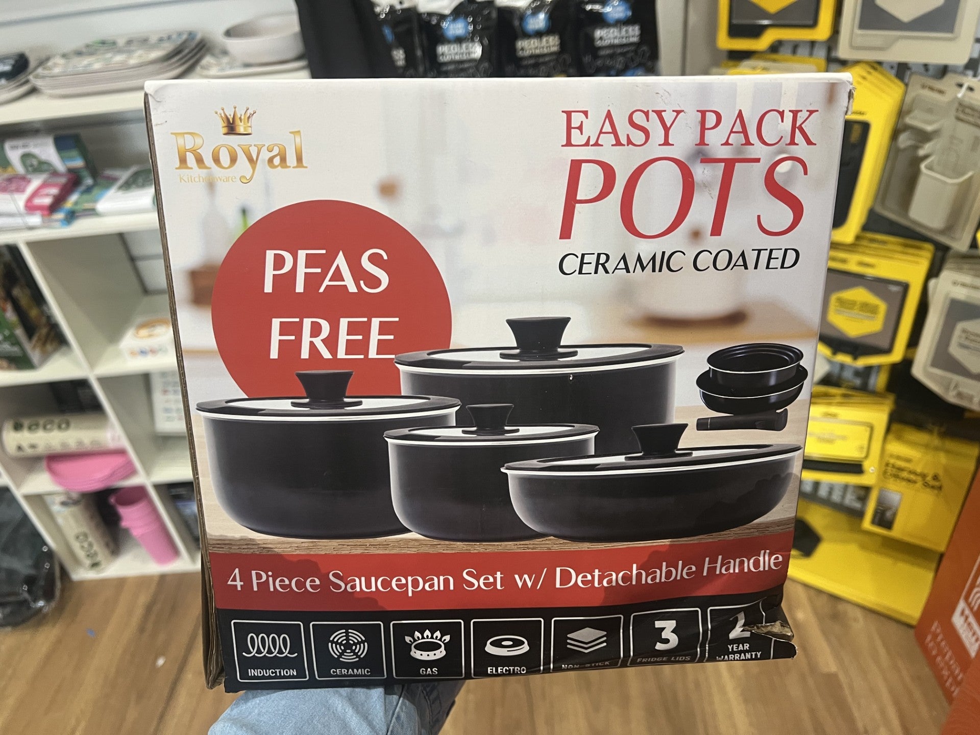 Easy Pack Pots | Stackable Smart Pot Set