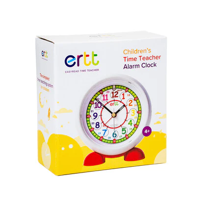 EasyRead Time Teacher Alarm Clock | Rainbow Face 24hr