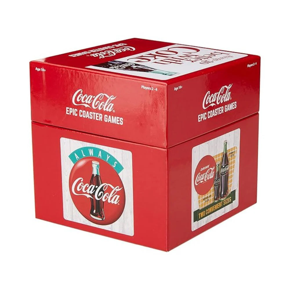 Coca-Cola Epic Coaster Games | 40 Coasters 12 Games