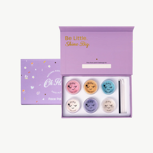 Oh Flossy Magic Garden Face Paint Set | Purple Box