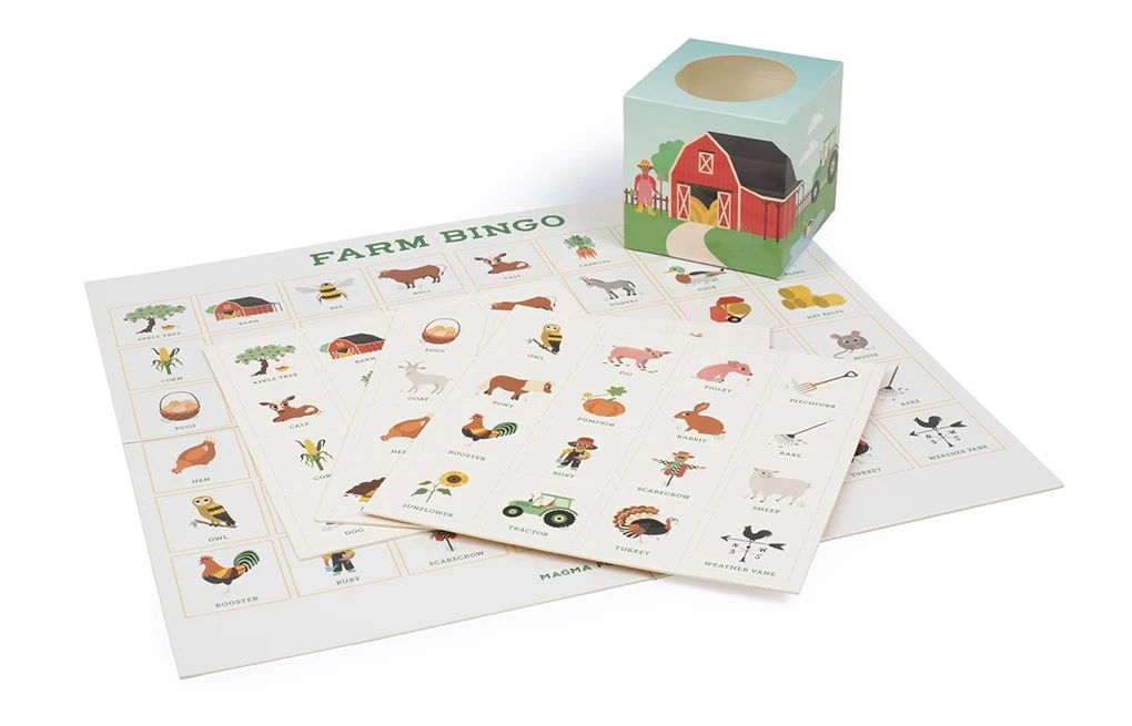 Farm Bingo cards
