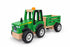 Koala Dream green wooden farm tractor and trailer with chunky black wheels — Adventure Awaits