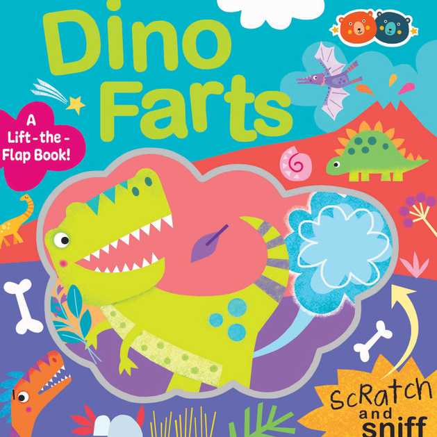 Scratch & Sniff Fart Book | Dino Farts
