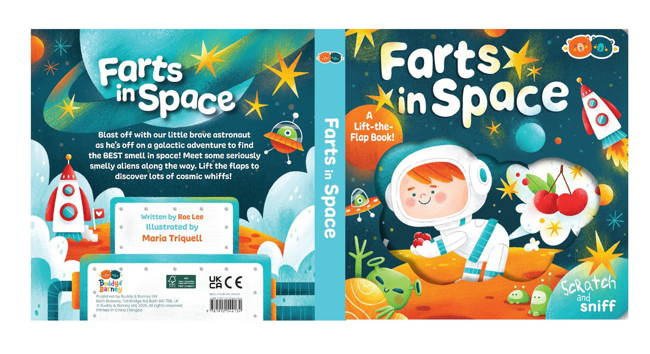 Scratch & Sniff Fart Book | Farts In Space