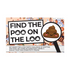 Find The Poo On the Loo – Funny Search & Find Family Card Game (100 Cards)