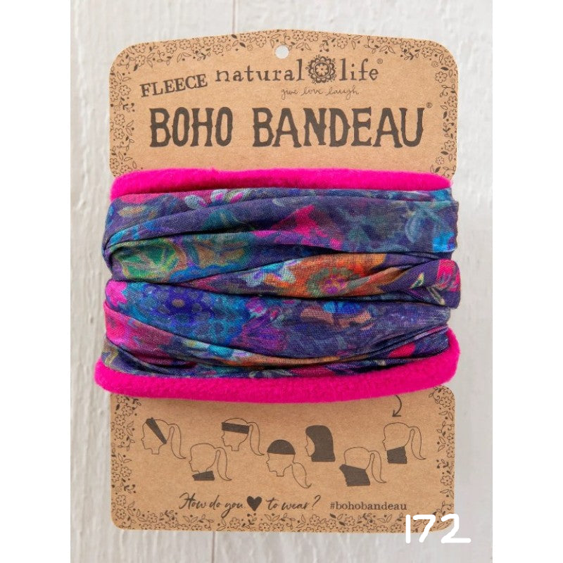 Boho Bandeau Headband | Natural Life | Multi-Way Hair & Neck Wrap